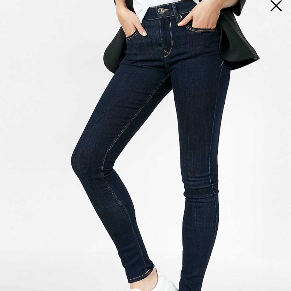 Express Mid rise jeans